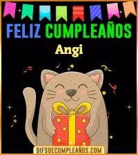 GIF Feliz Cumpleaños Angi